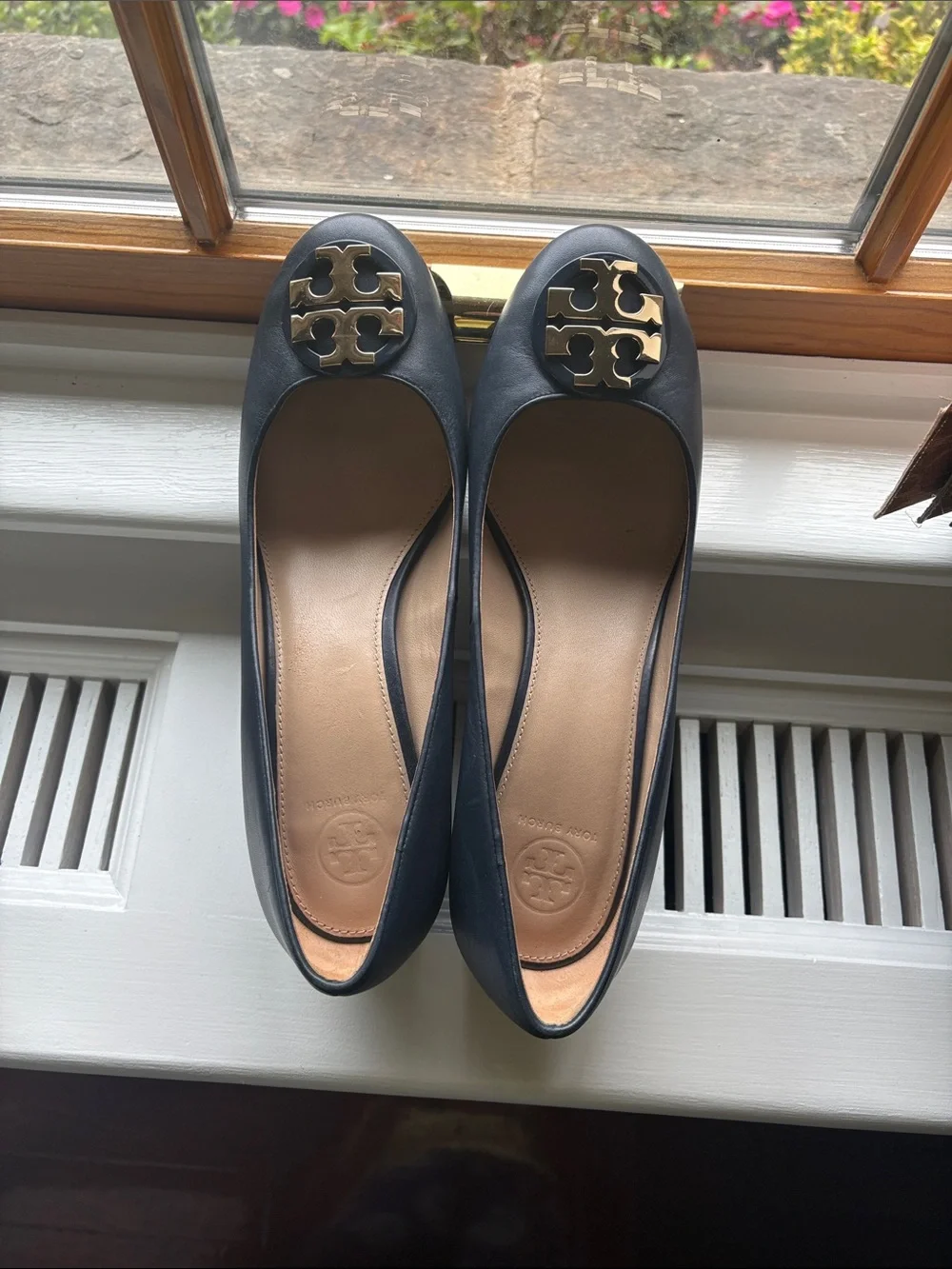 Tory Burch elegant navy